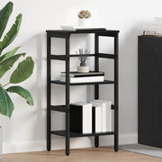 vidaXL Boekenkast Zwart Eiken 40 x 29,5 x 81 cm Bewerkt hout