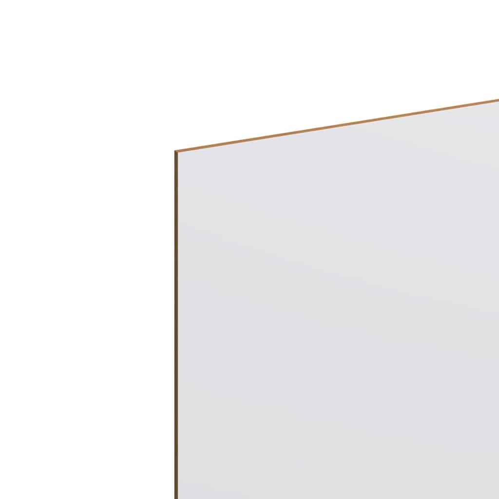 vidaXL Decoratieve Panelen 12 pcs Wit 15 x 21 x 0.3 cm Bewerkt hout