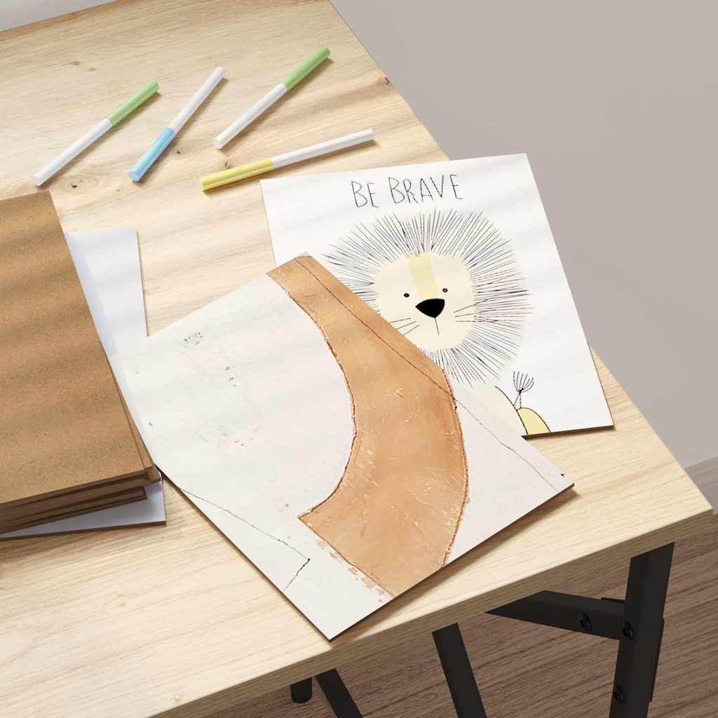 vidaXL Decoratieve Panelen 12 pcs Wit 15 x 21 x 0.3 cm Bewerkt hout
