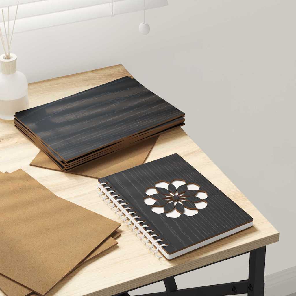 vidaXL Decoratieve Panelen 12 pcs Wit 15 x 21 x 0.3 cm Bewerkt hout