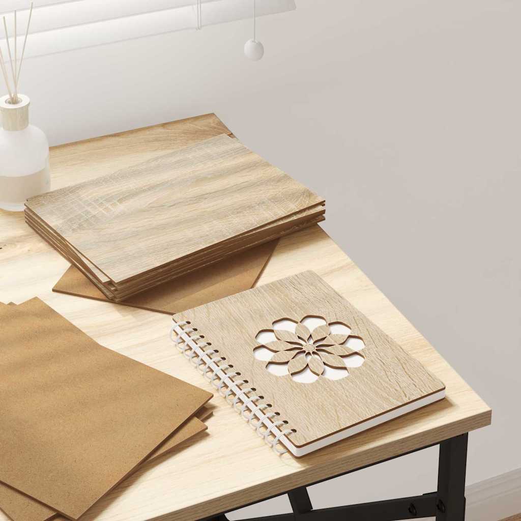 vidaXL Decorpanelen 150 pcs Wit 21 x 30 x 0.3 cm Bewerkt hout