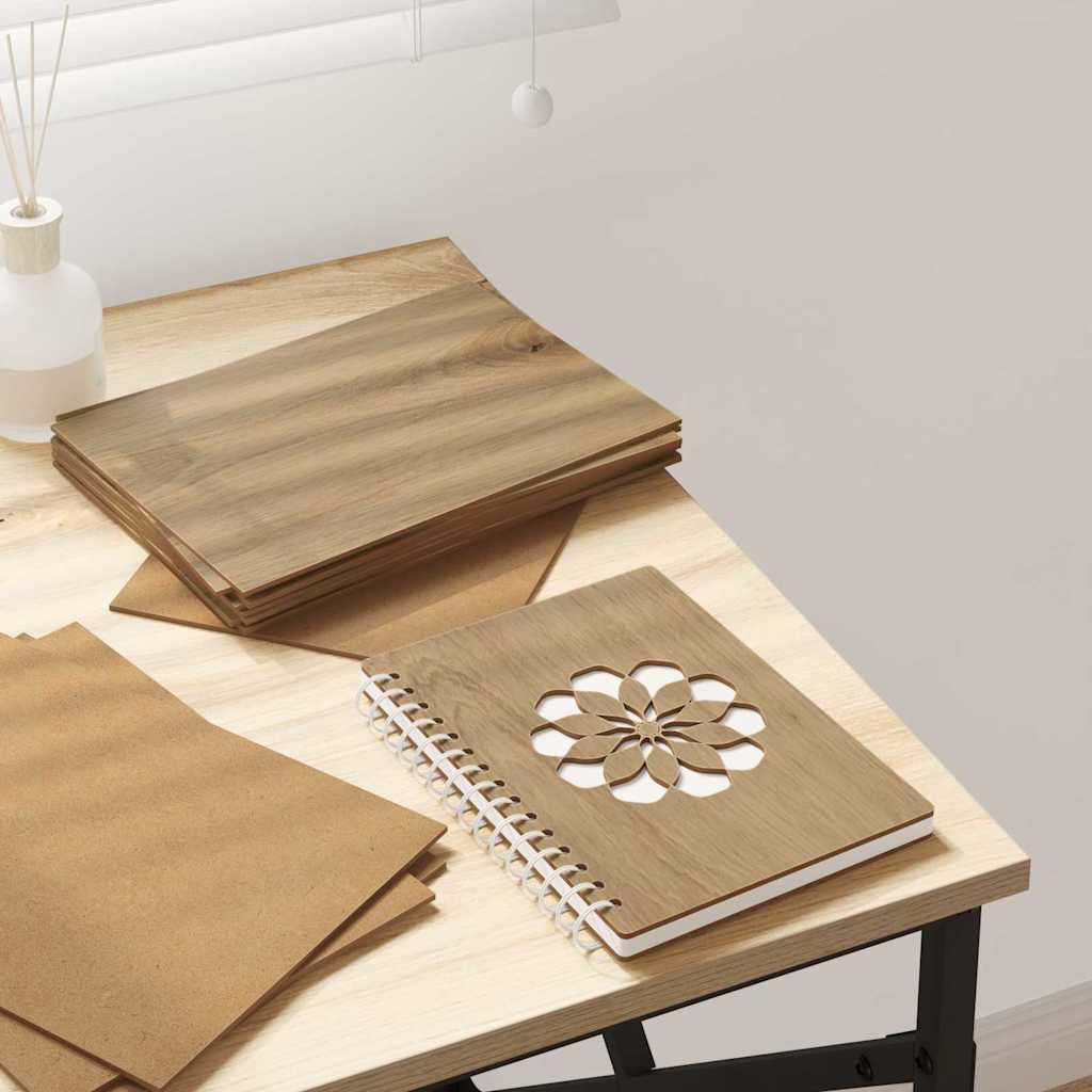 vidaXL Decorpanelen 150 pcs Wit 21 x 30 x 0.3 cm Bewerkt hout