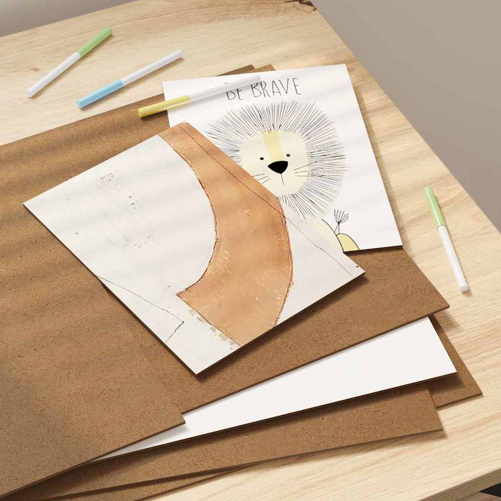 vidaXL Decorpanelen 12 pcs Wit 30 x 42 x 0.3 cm Bewerkt hout