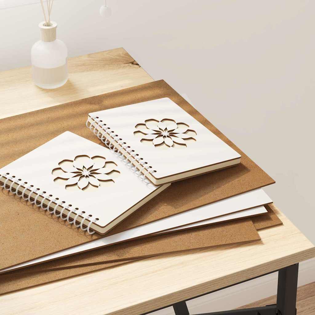 vidaXL Decorpanelen 12 pcs Wit 30 x 42 x 0.3 cm Bewerkt hout