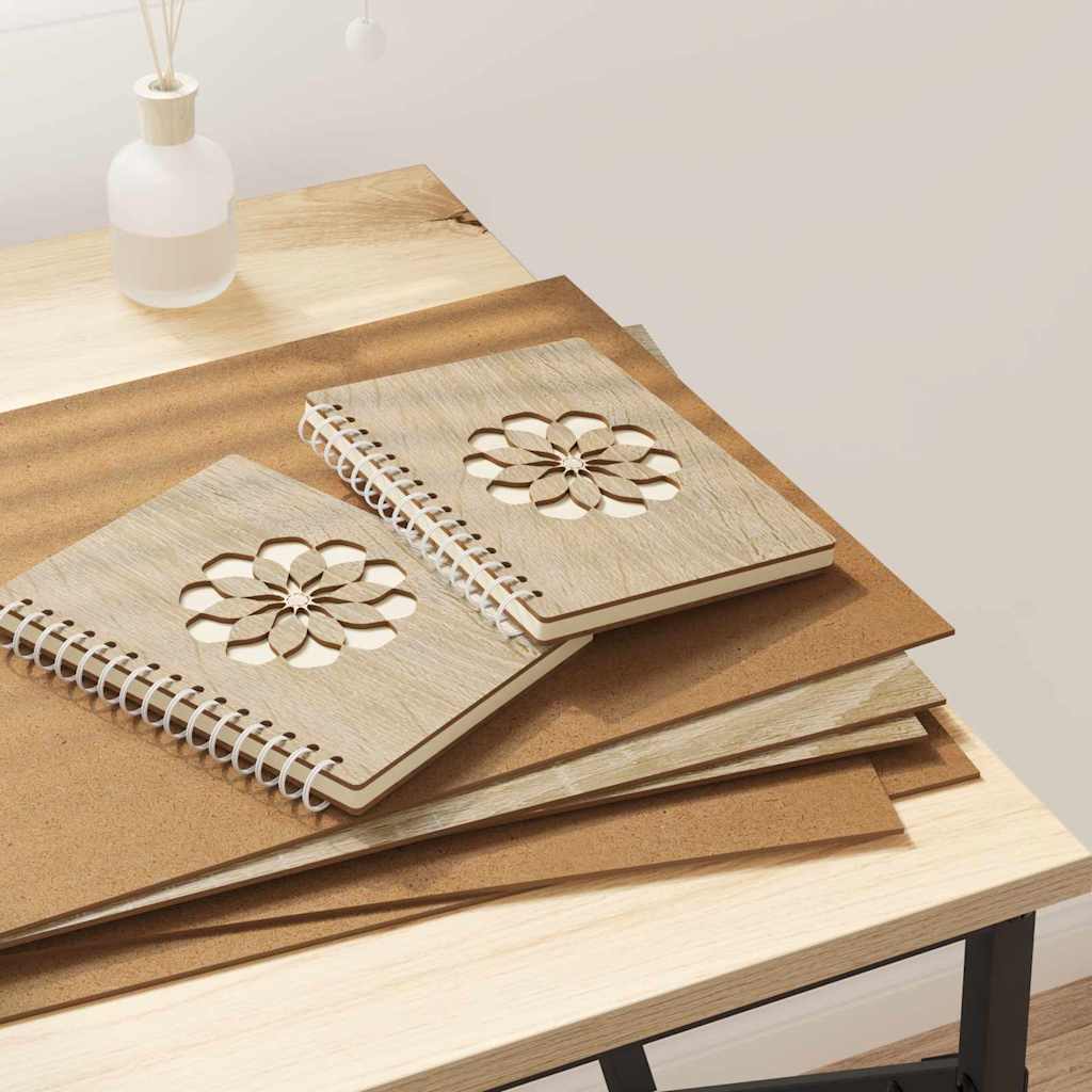 vidaXL Decorpanelen 12 pcs Wit 30 x 42 x 0.3 cm Bewerkt hout