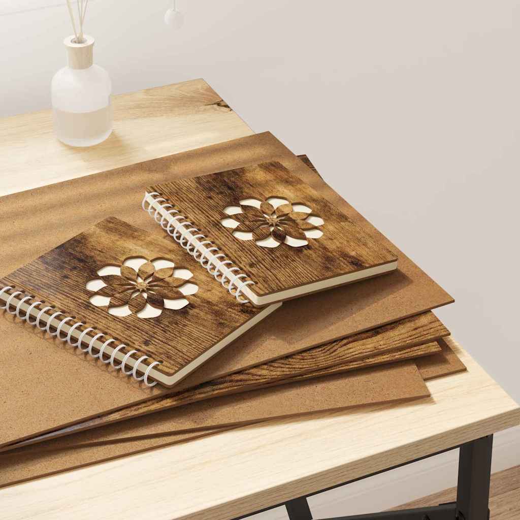 vidaXL Decorpanelen 12 pcs Wit 30 x 42 x 0.3 cm Bewerkt hout