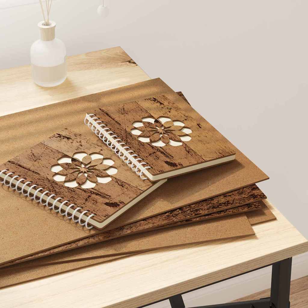 vidaXL Decorpanelen 12 pcs Wit 30 x 42 x 0.3 cm Bewerkt hout