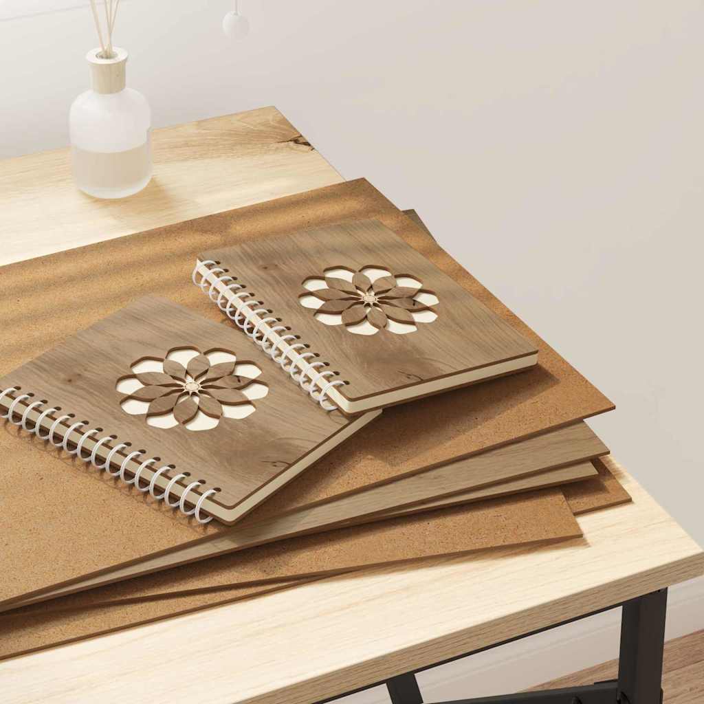 vidaXL Decorpanelen 12 pcs Wit 30 x 42 x 0.3 cm Bewerkt hout