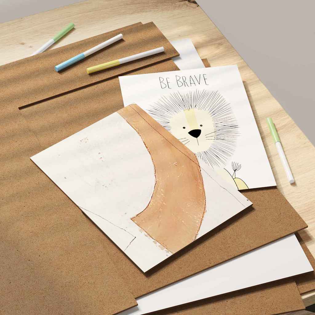 vidaXL Decorpanelen 12 pcs Wit 40 x 60 x 0.3 cm Bewerkt hout