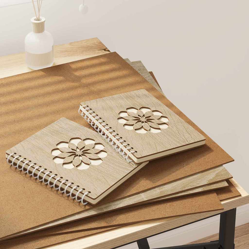 vidaXL Decorpanelen 12 pcs Wit 40 x 60 x 0.3 cm Bewerkt hout