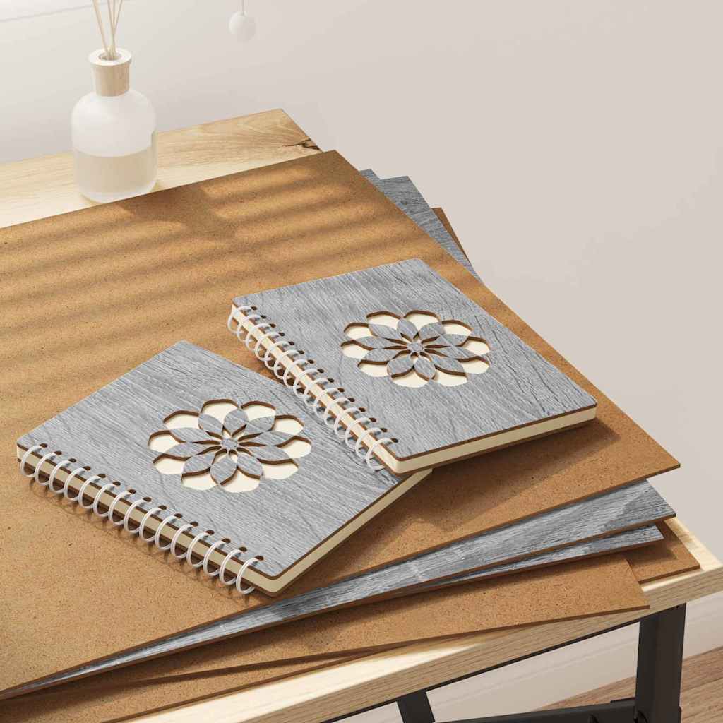 vidaXL Decorpanelen 12 pcs Wit 40 x 60 x 0.3 cm Bewerkt hout