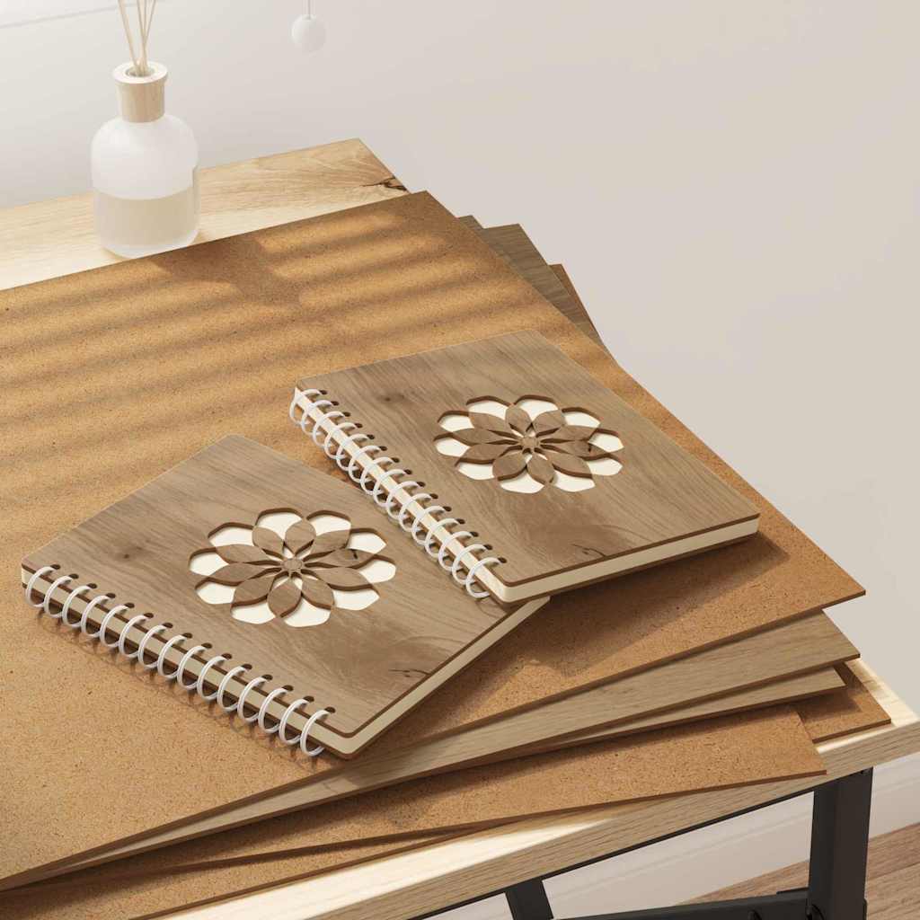 vidaXL Decorpanelen 12 pcs Wit 40 x 60 x 0.3 cm Bewerkt hout