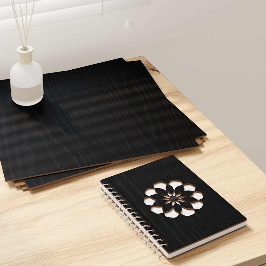 vidaXL Decoratieve Panelen 12 pcs Wit 30 x 30 x 0.3 cm Bewerkt hout