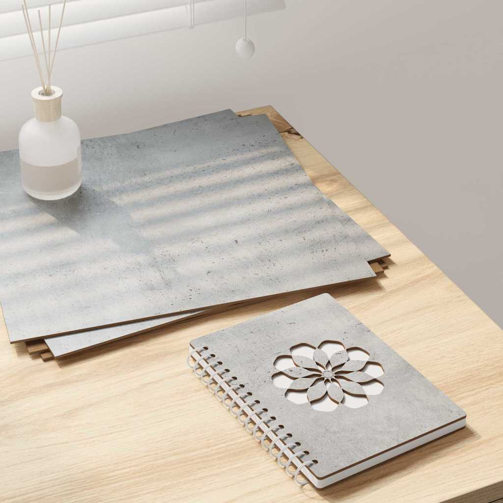 vidaXL Decoratieve Panelen 12 pcs Wit 30 x 30 x 0.3 cm Bewerkt hout