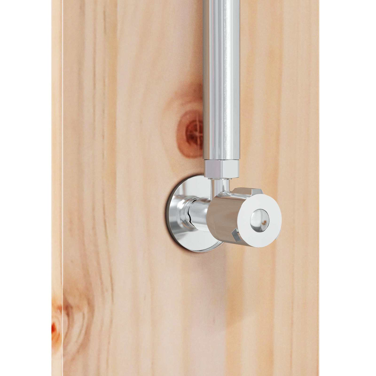 vidaXL Buitendouche Naturel 75 x 76 x 217 cm Massief grenenhout