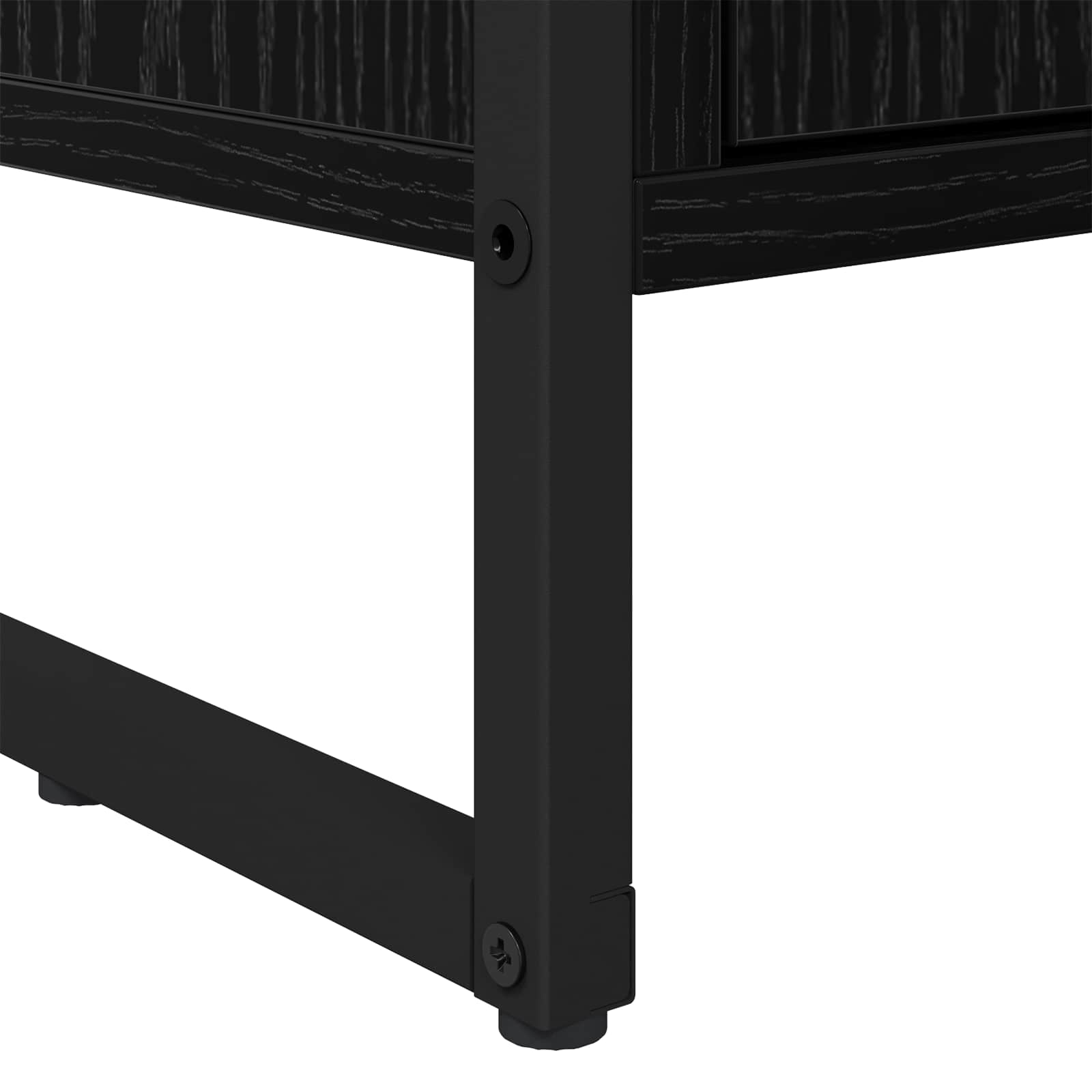 vidaXL Boekenkast met lade Zwart Eiken 43 x 36 x 150.5 cm Bewerkt hout