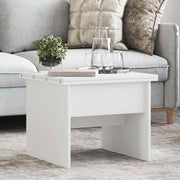 vidaXL Salontafel Wit 55 x 54,5 x 45 cm Bewerkt hout