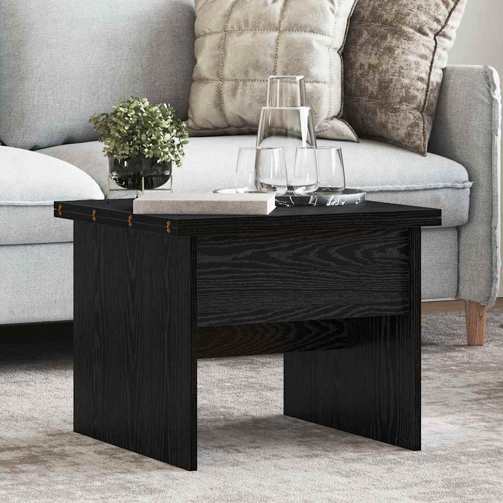 vidaXL Salontafel Wit 55 x 54,5 x 45 cm Bewerkt hout