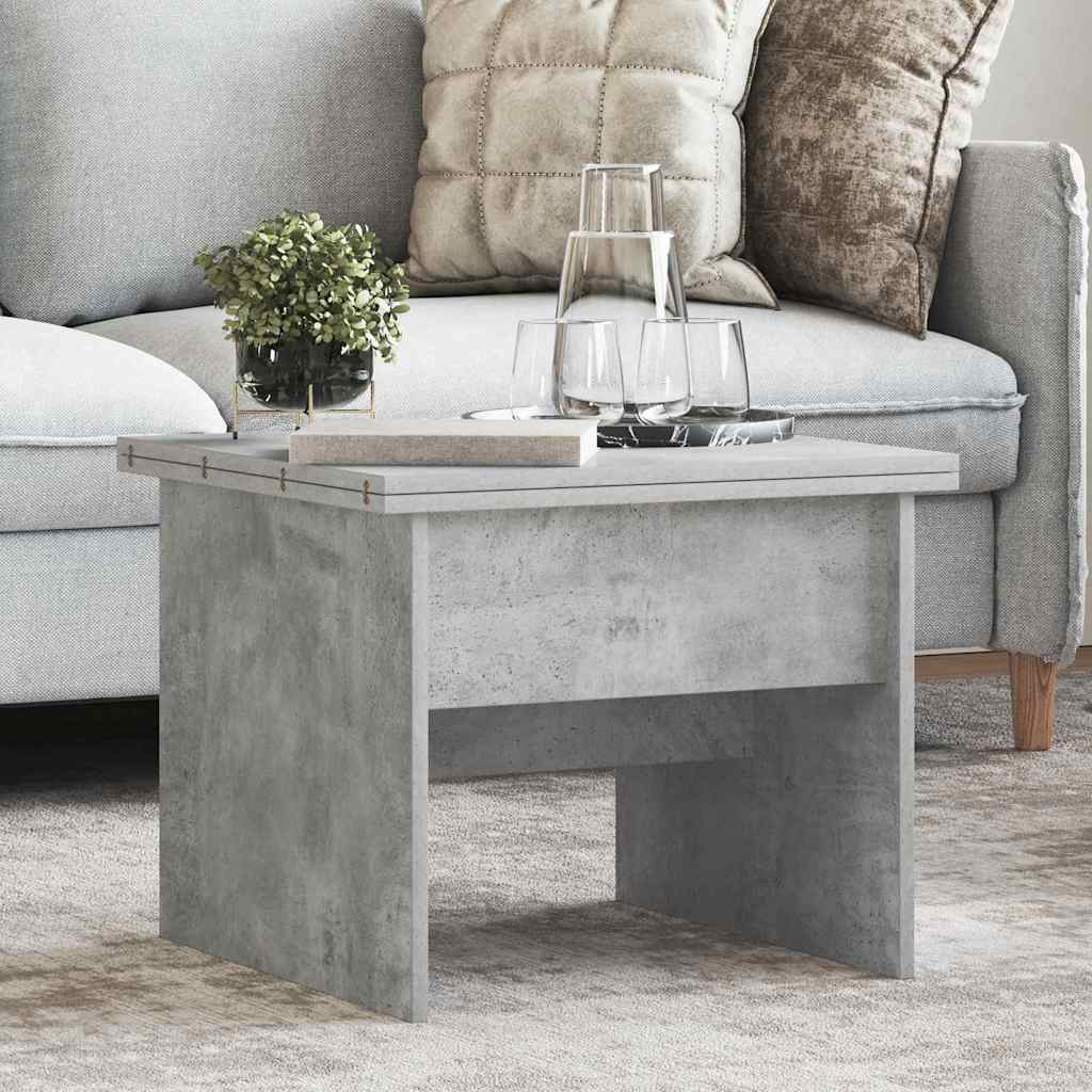 vidaXL Salontafel Wit 55 x 54,5 x 45 cm Bewerkt hout