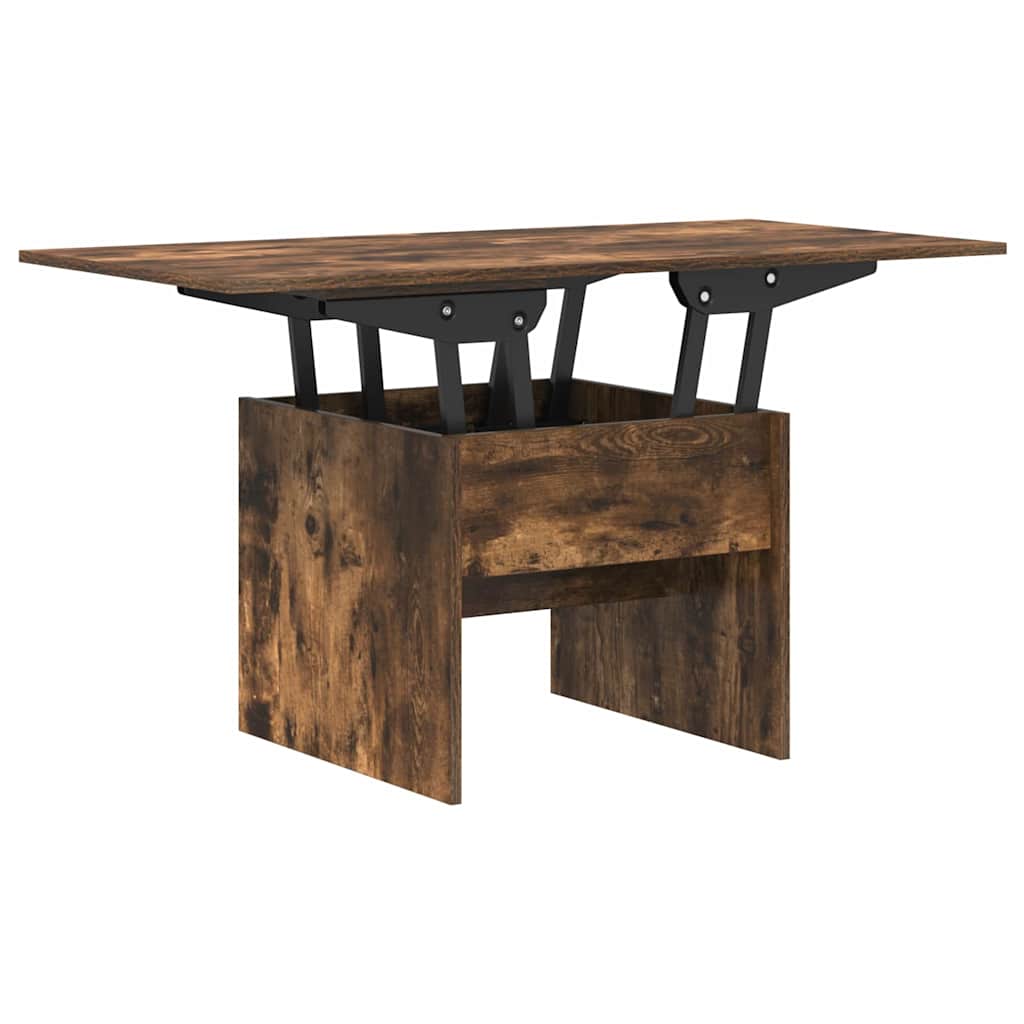 vidaXL Salontafel Wit 55 x 54,5 x 45 cm Bewerkt hout