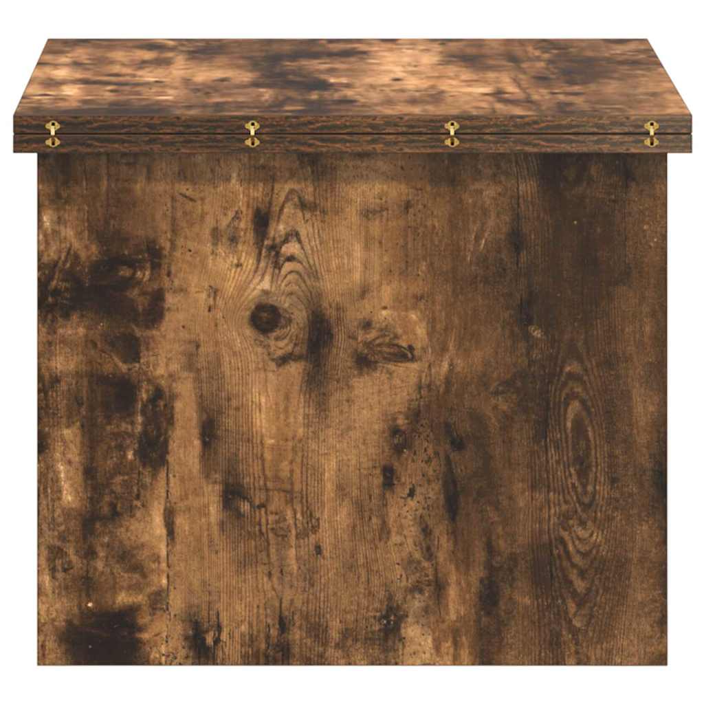 vidaXL Salontafel Wit 55 x 54,5 x 45 cm Bewerkt hout