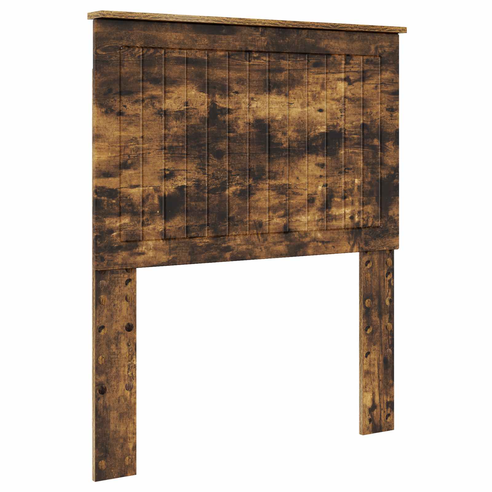 vidaXL Hoofdbord met hoofdeinde Wit 200 cm Bewerkt hout