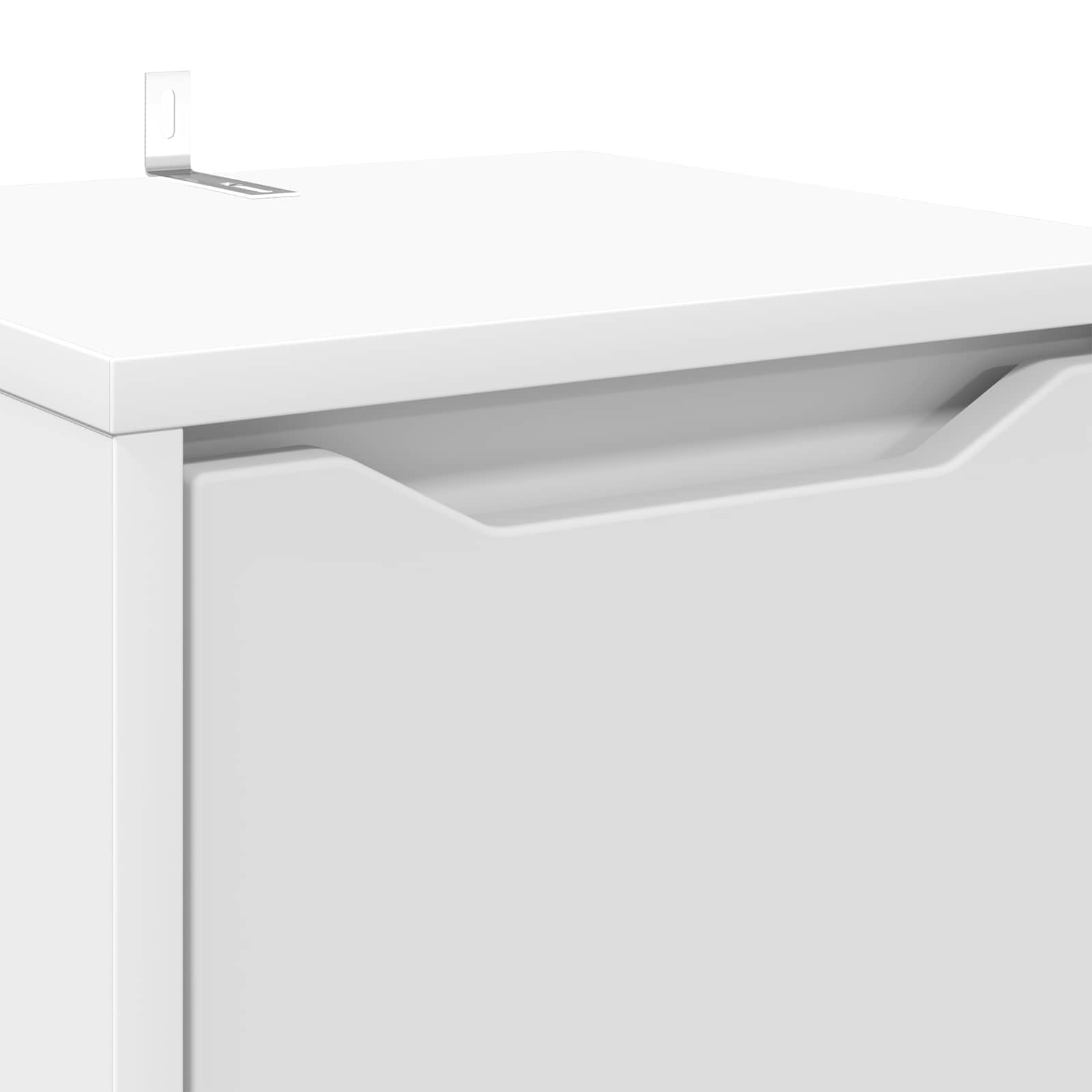vidaXL Badkamer Kast Grijs Sonoma 30,5 x 30 x 101 cm Bewerkt hout