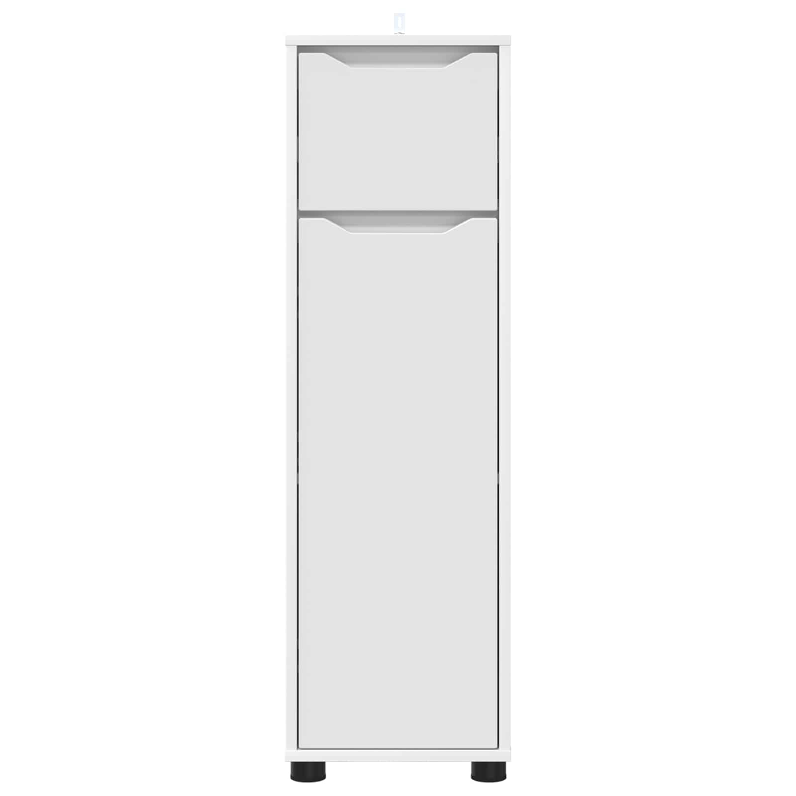 vidaXL Badkamer Kast Grijs Sonoma 30,5 x 30 x 101 cm Bewerkt hout
