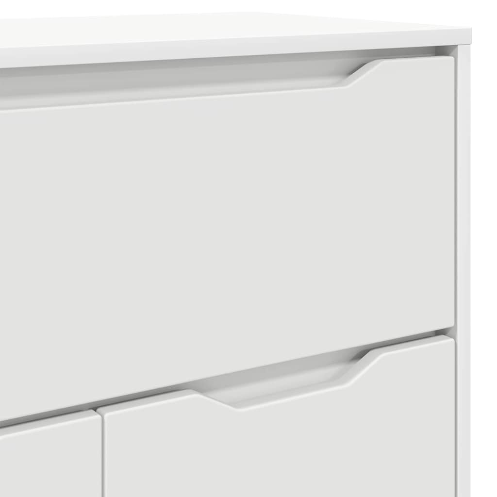 vidaXL Badkamer Kast met lade Wit 72,5 x 36,5 x 100 cm Bewerkt hout