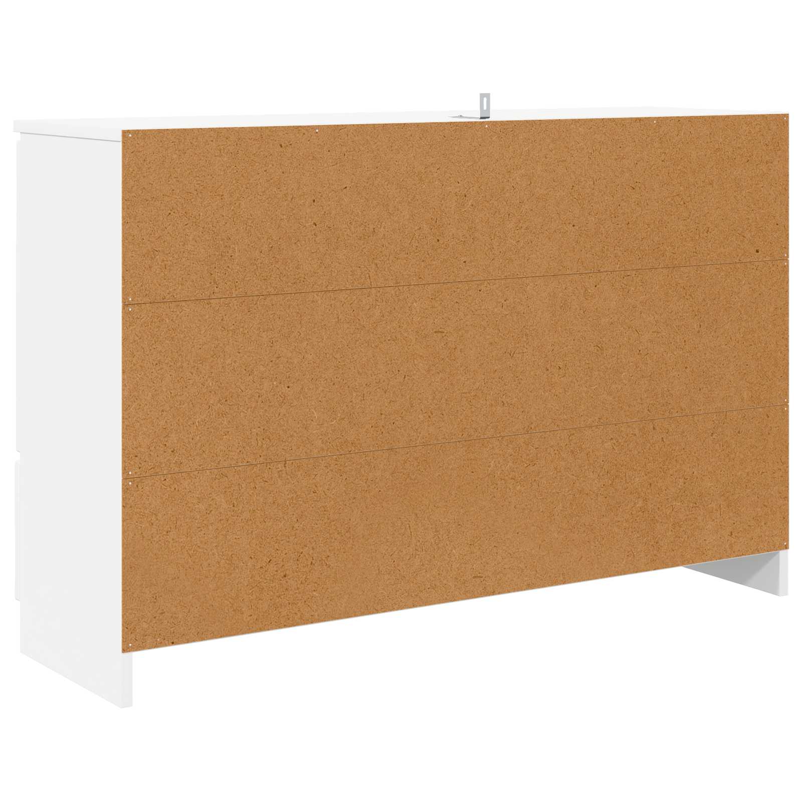 vidaXL Dressoir met lade Wit 100 x 30 x 65,6 Bewerkt hout