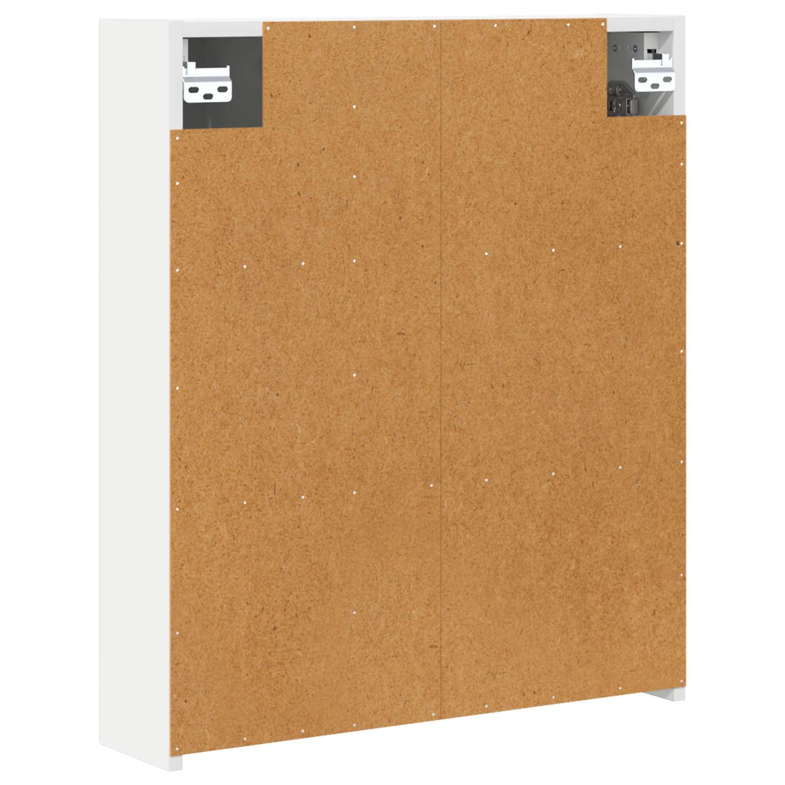 vidaXL Badkamer spiegelkast Wit 60 x 14,5 x 70 cm Bewerkt hout