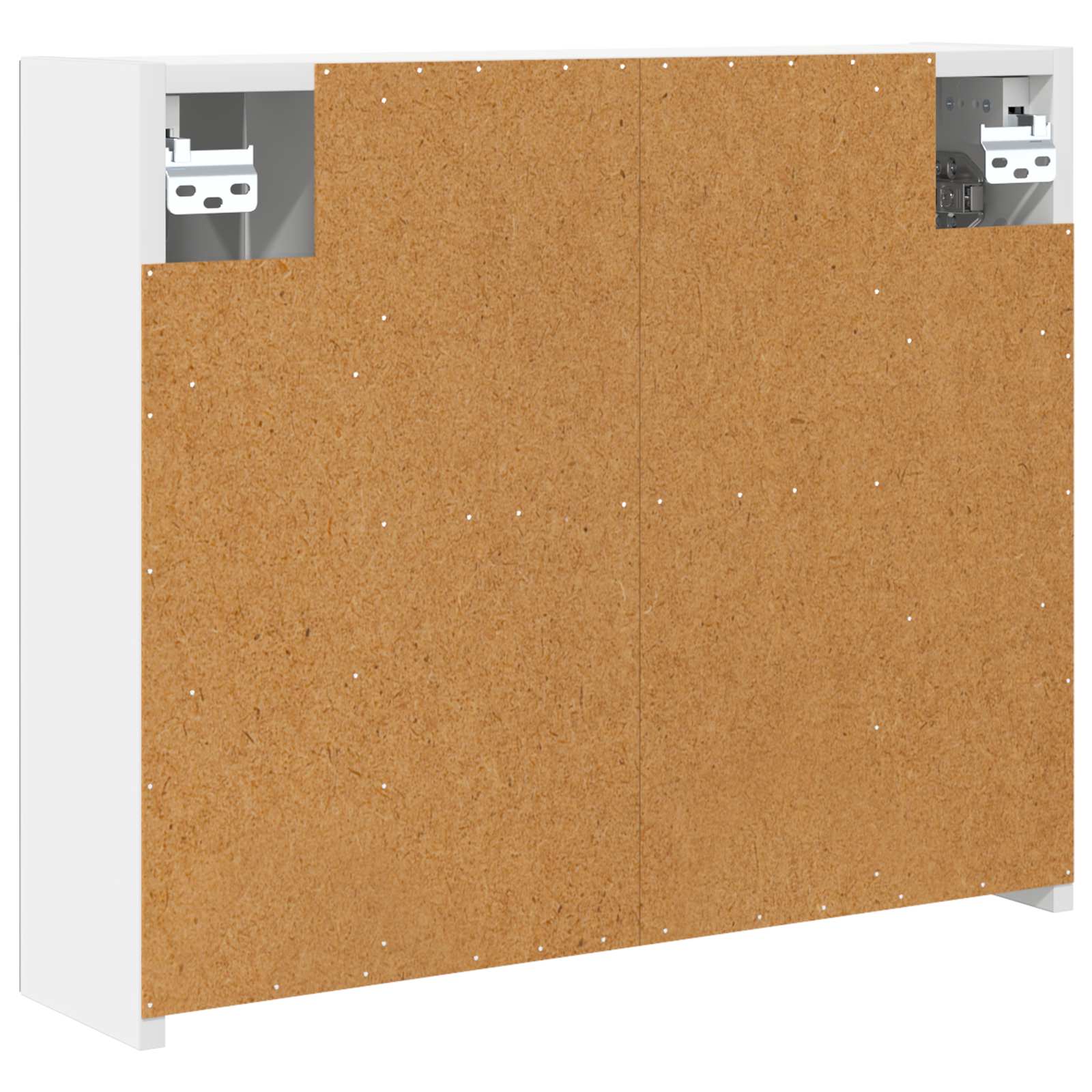 vidaXL Badkamer spiegelkast voor Wit 60 x 14,5 x 50 cm Bewerkt hout