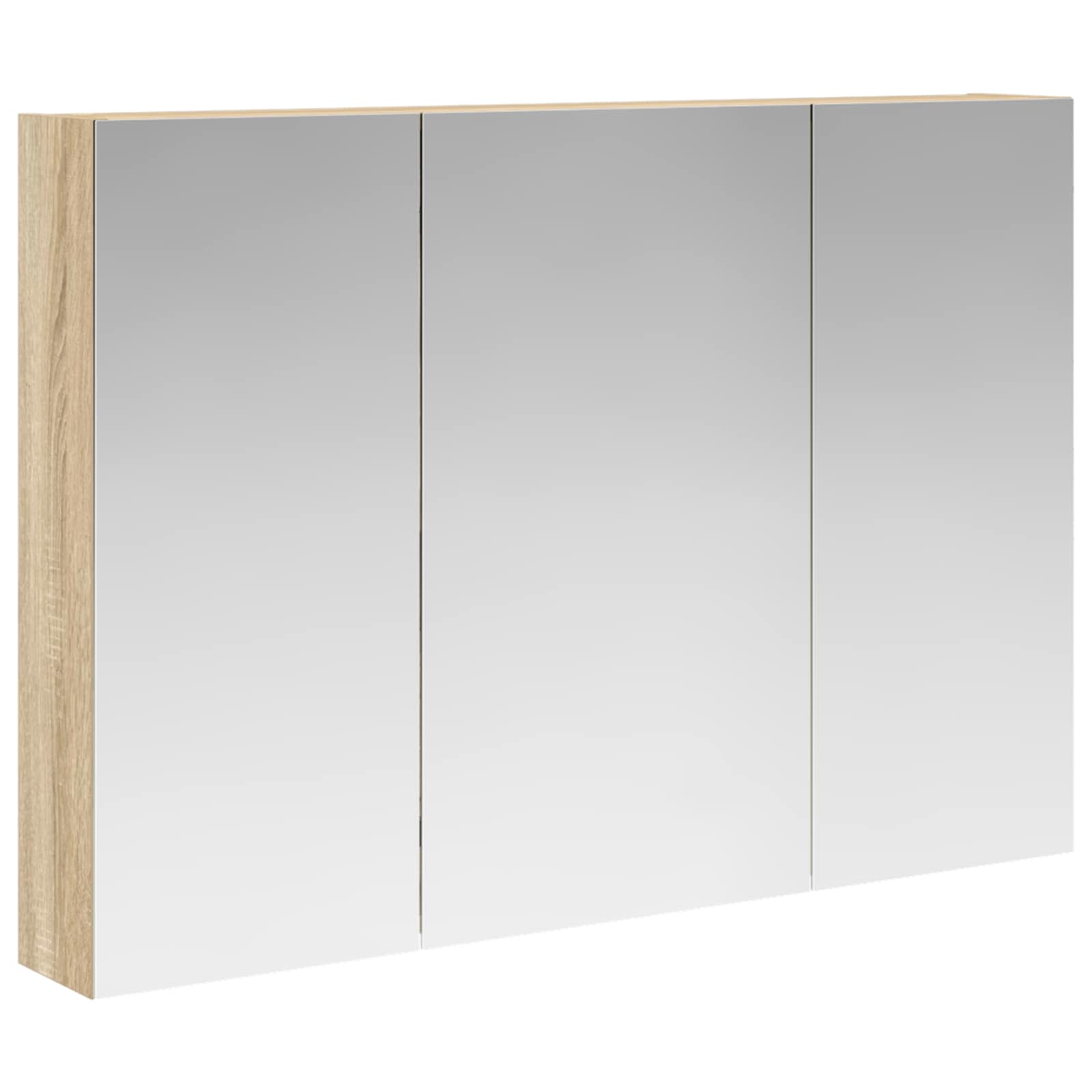 vidaXL Badkamer spiegelkast voor Wit 60 x 14,5 x 50 cm Bewerkt hout
