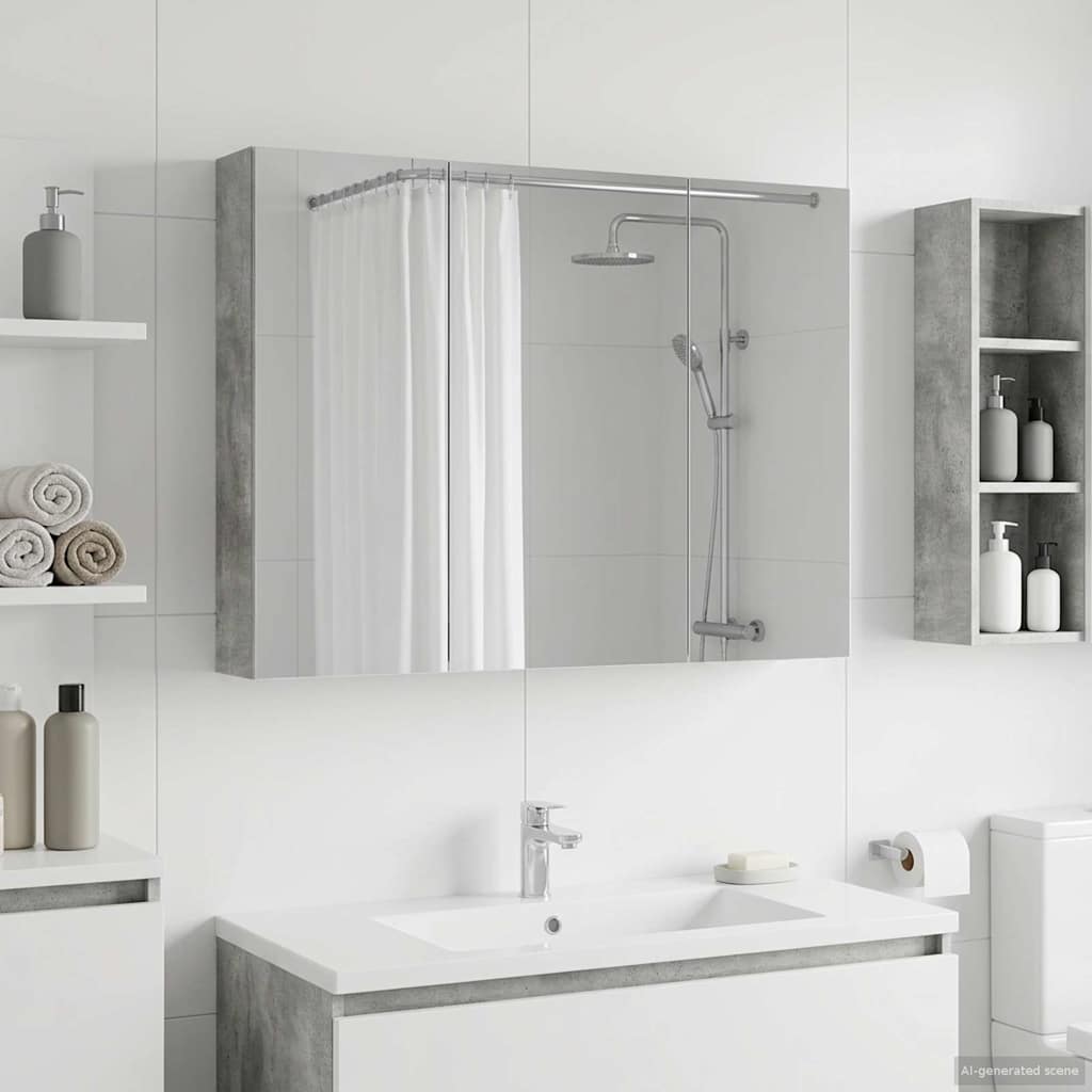 vidaXL Badkamer spiegelkast voor Wit 60 x 14,5 x 50 cm Bewerkt hout