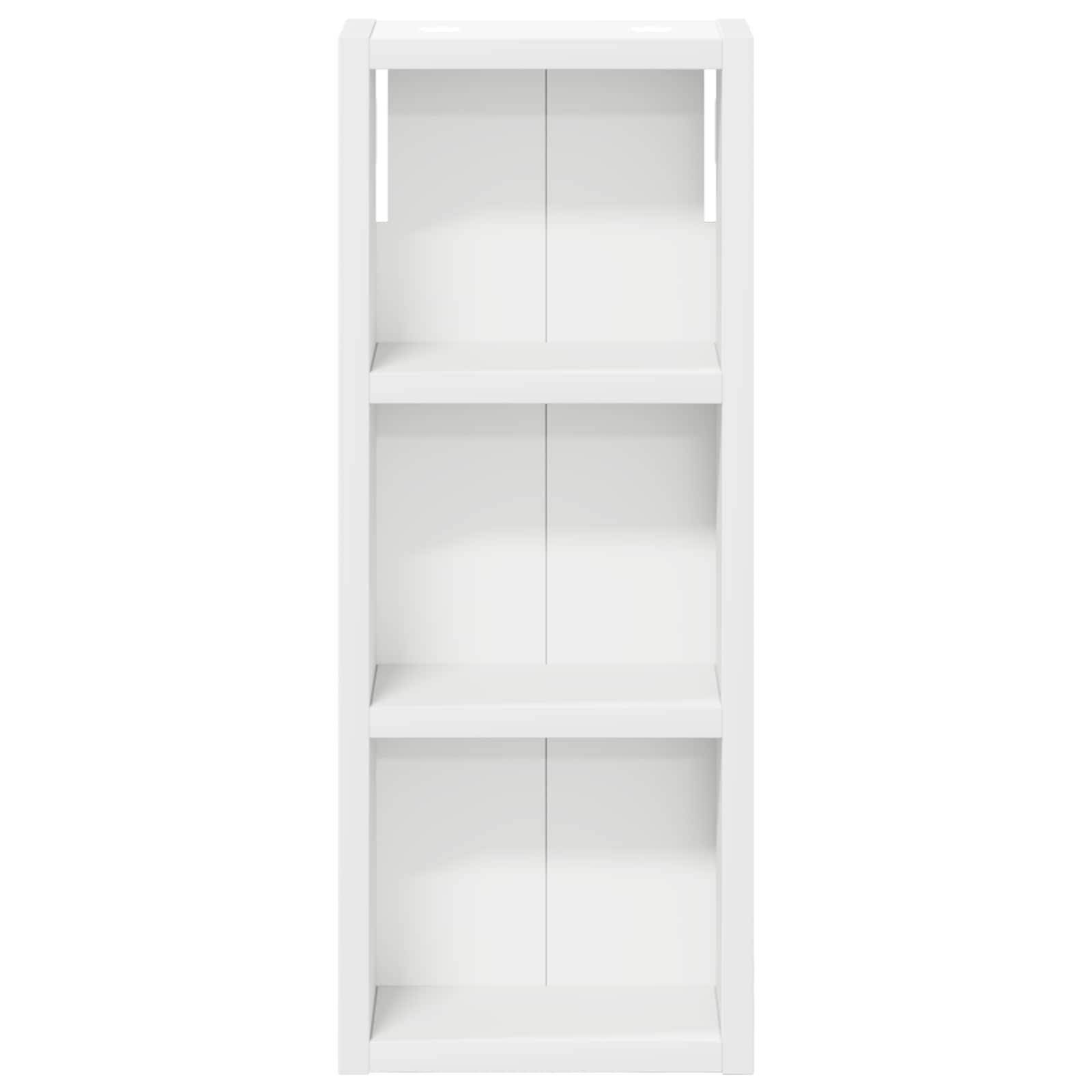 vidaXL Badkamer wandkast Wit 40 x 16 x 62,5 cm Geconstrueerd hout