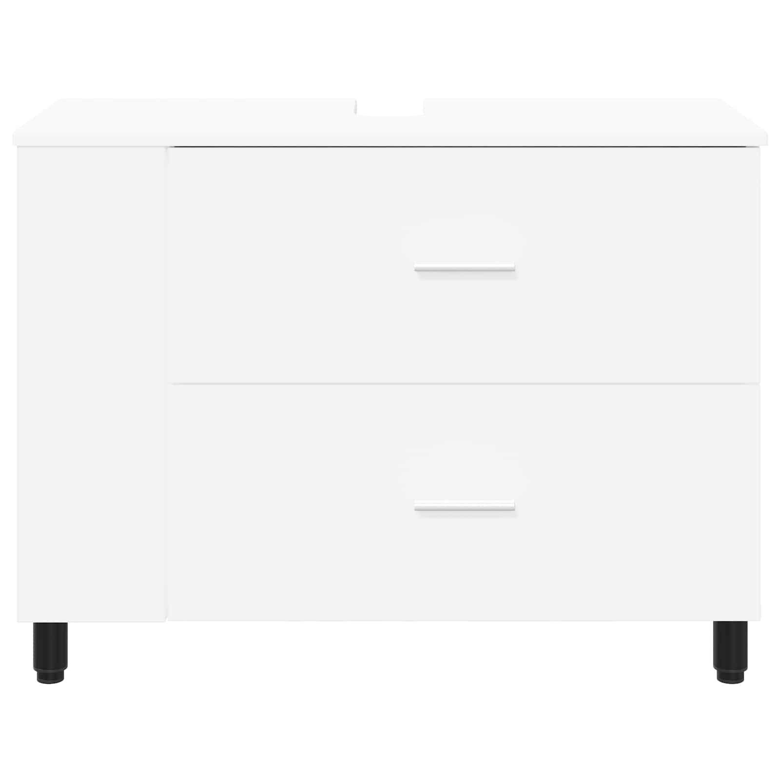 vidaXL Opbergkast onder de wastafel Sonoma eiken 80 x 35 x 60 cm