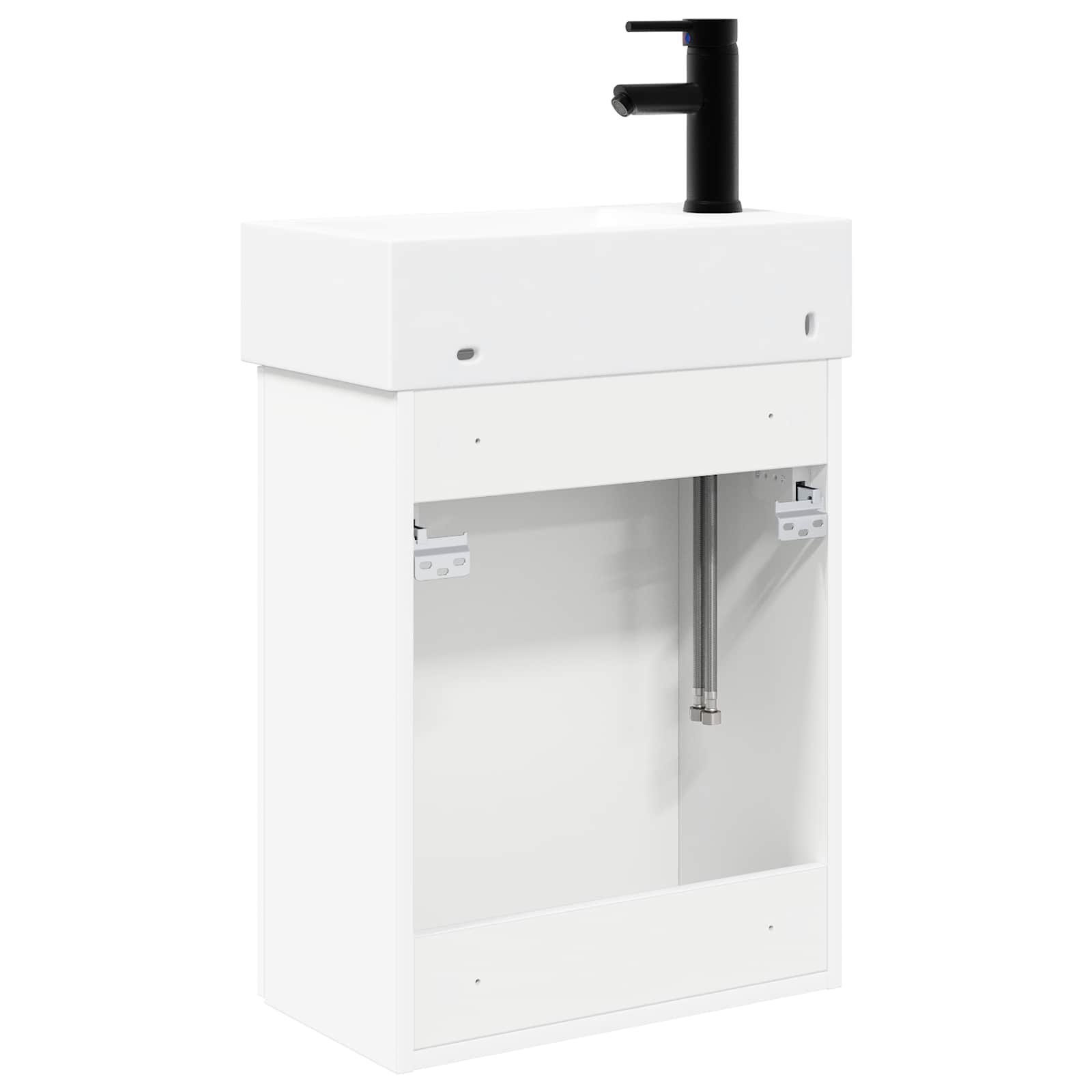 vidaXL Badkamerkast met opslag Sonoma Eiken 45,5 x 22,5 x 84 cm