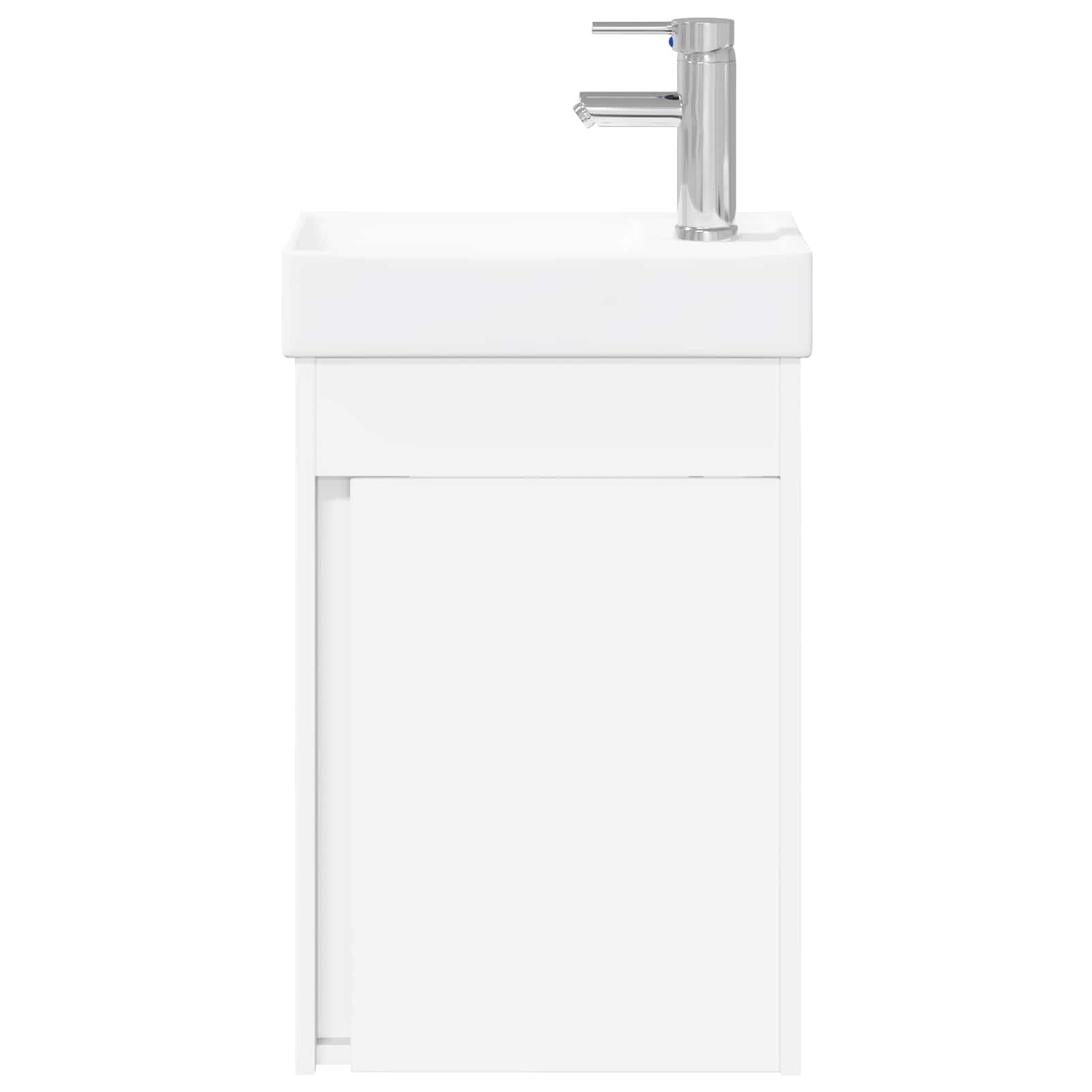 vidaXL Badkamerkast met wastafel Artisan eik 40,5 x 22,5 x 62 cm