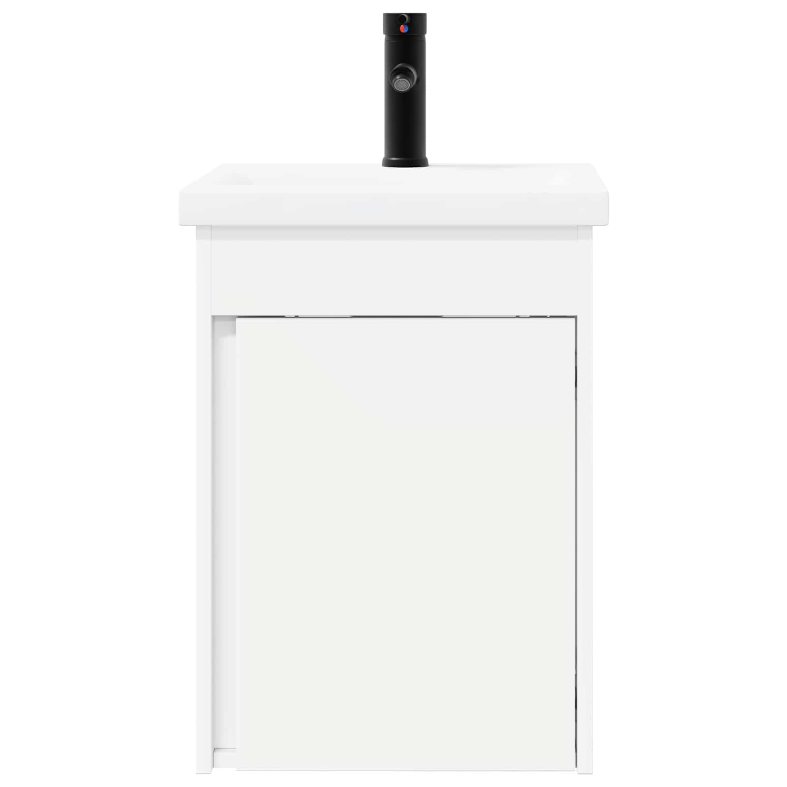 vidaXL Badkamerkast met kraan Wit 42 x 40 x 74,5 cm