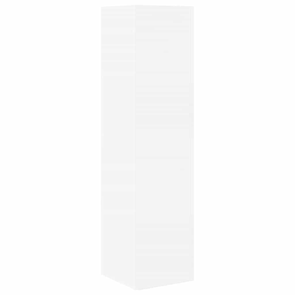 vidaXL Hoekkast Wit 25,5x25x102cm Bewerkt hout