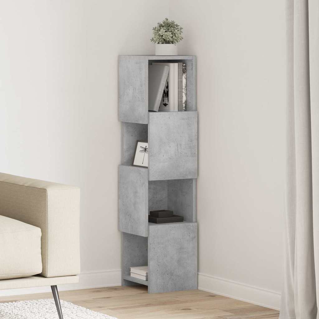 vidaXL Hoekkast Wit 25,5x25x102cm Bewerkt hout