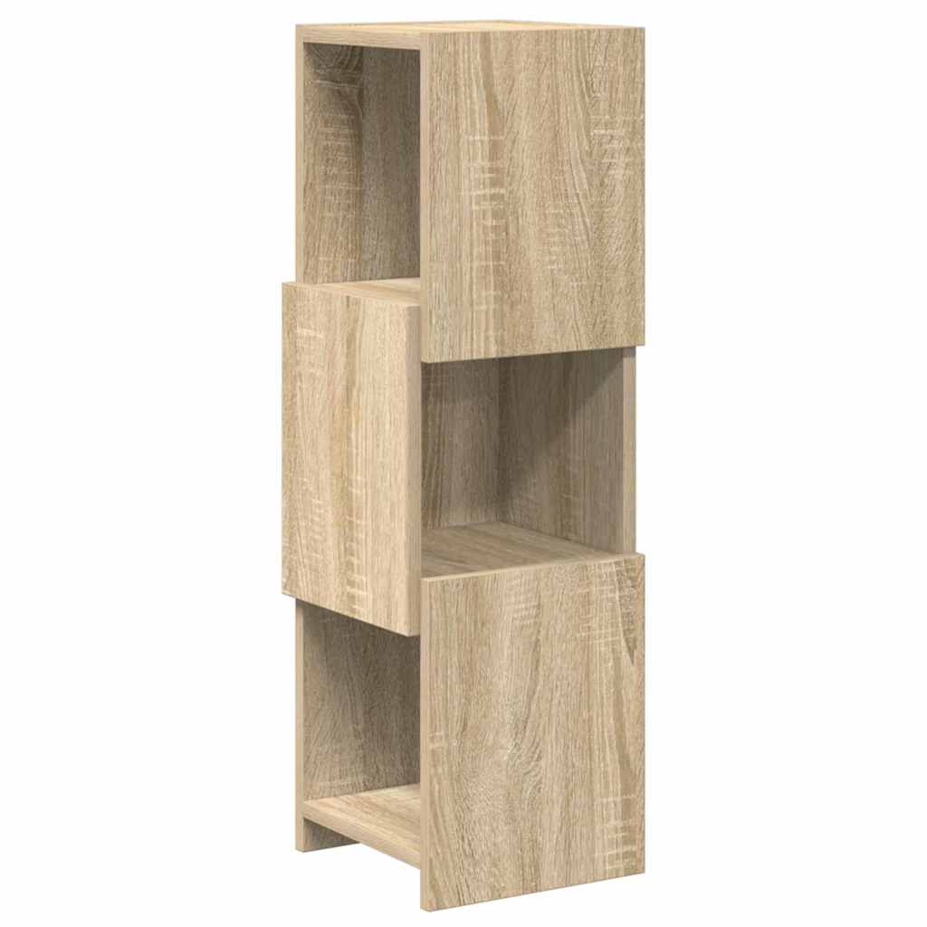 vidaXL Hoekkast Wit 25,5x25x102cm Bewerkt hout