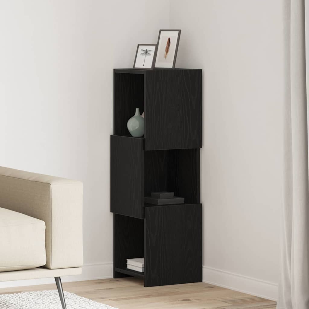 vidaXL Hoekkast Wit 25,5x25x102cm Bewerkt hout
