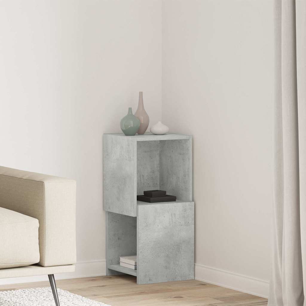 vidaXL Hoekkast Wit 25,5x25x102cm Bewerkt hout