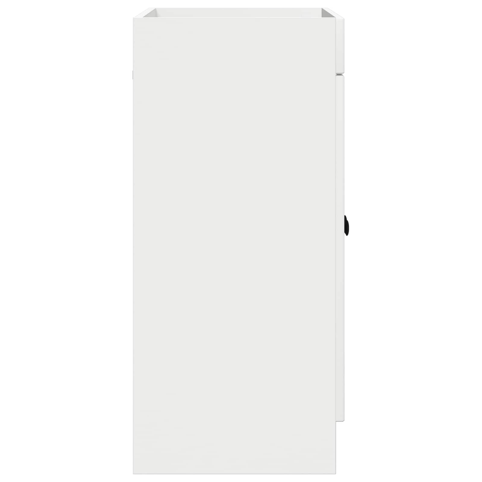 vidaXL Badkamer onder wastafel kast Wit 56 x 37,5 x 81 cm Bewerkt hout
