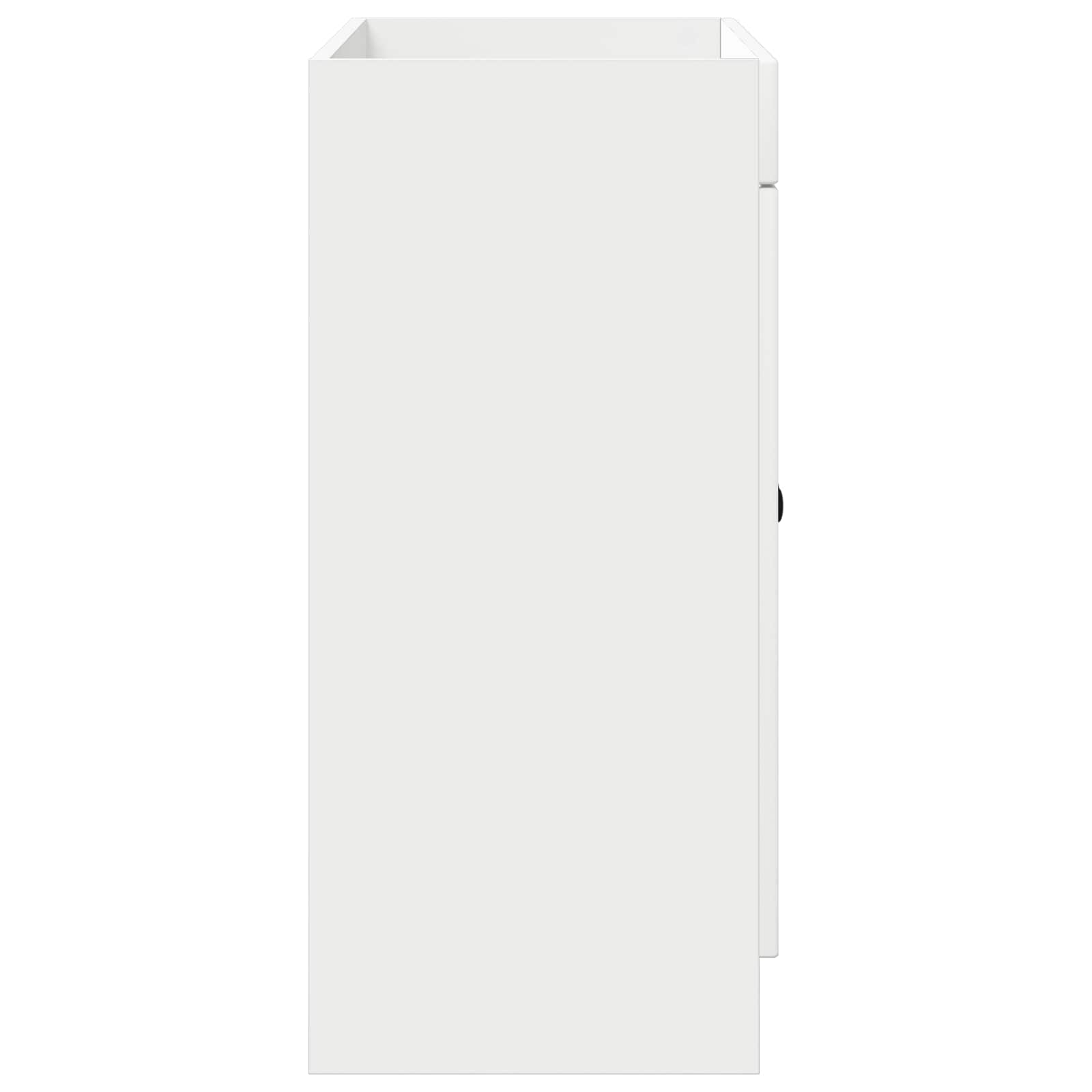 vidaXL Badkamer onder wastafel kast Wit 56 x 37,5 x 81 cm Bewerkt hout