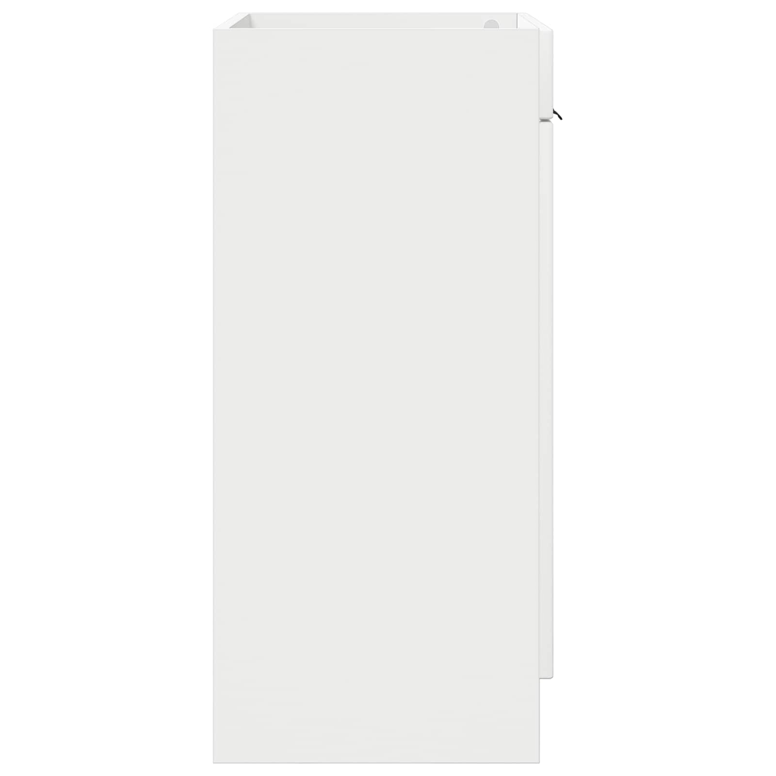 vidaXL Badkamer onder wastafel kast Wit 56 x 37,5 x 81 cm Bewerkt hout