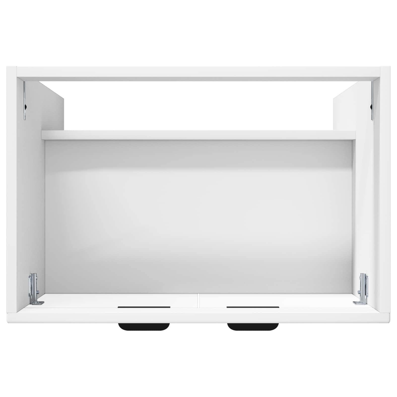 vidaXL Badkamer onder wastafel kast Wit 56 x 37,5 x 81 cm Bewerkt hout