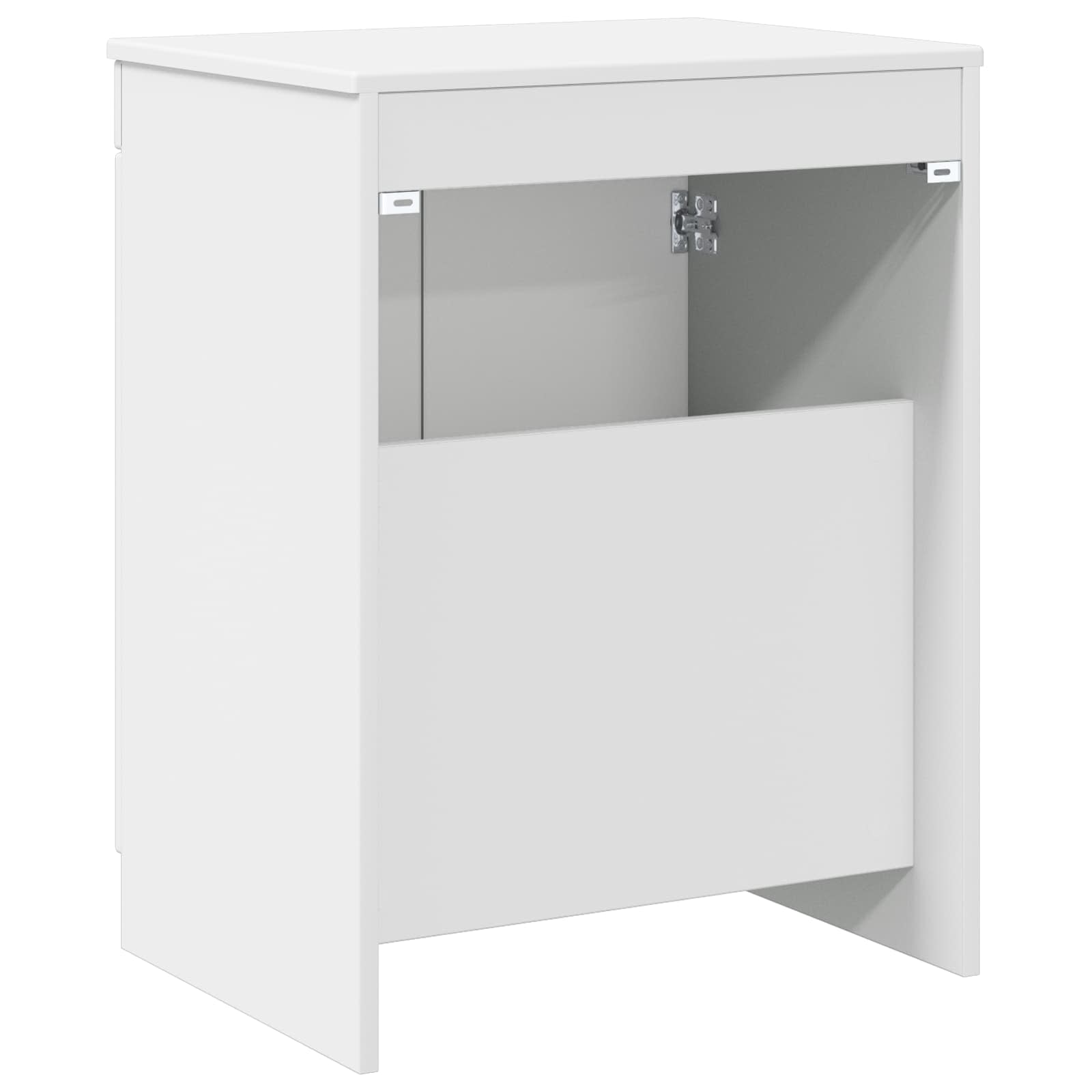 vidaXL Badkamerkast Wit 54 x 41 x 70 cm Bewerkt hout