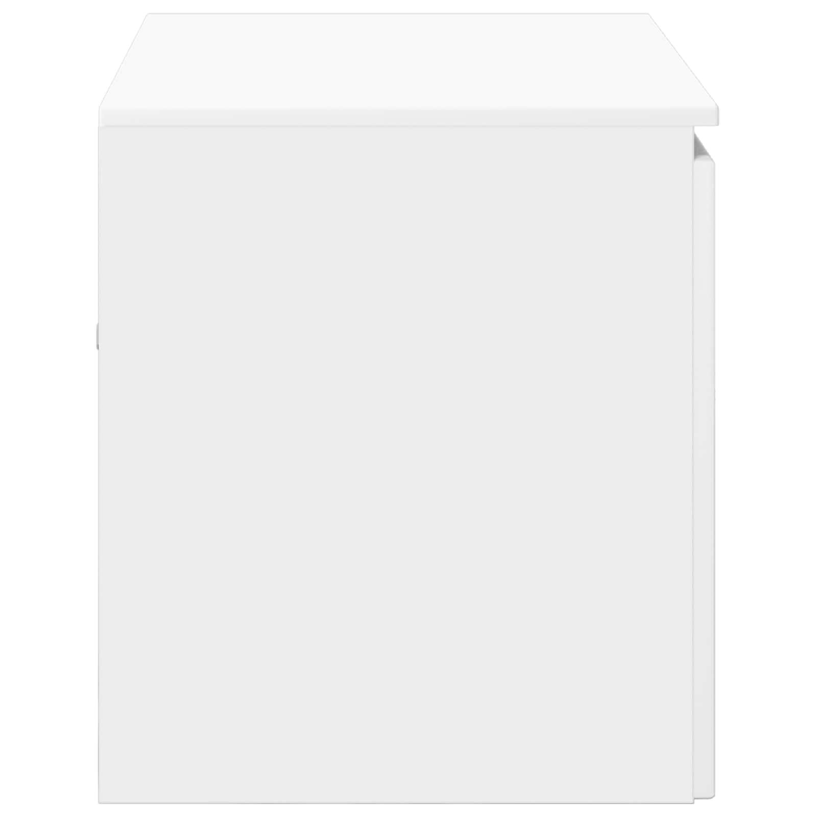 vidaXL Wand Gemonteerde Badkamerkast Wit 62,5 x 44,5 x 50 cm